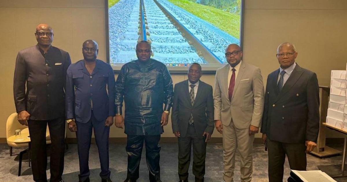 Daniel Bumba et les dirigeants de Metrokin 