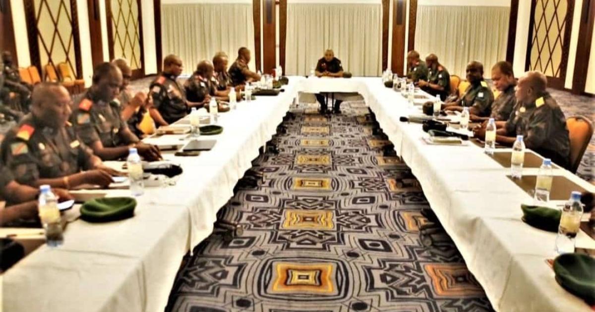 Réunion des FARDC à Goma