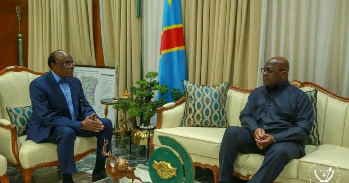 Pascal Kinduelo et Félix Tshisekedi