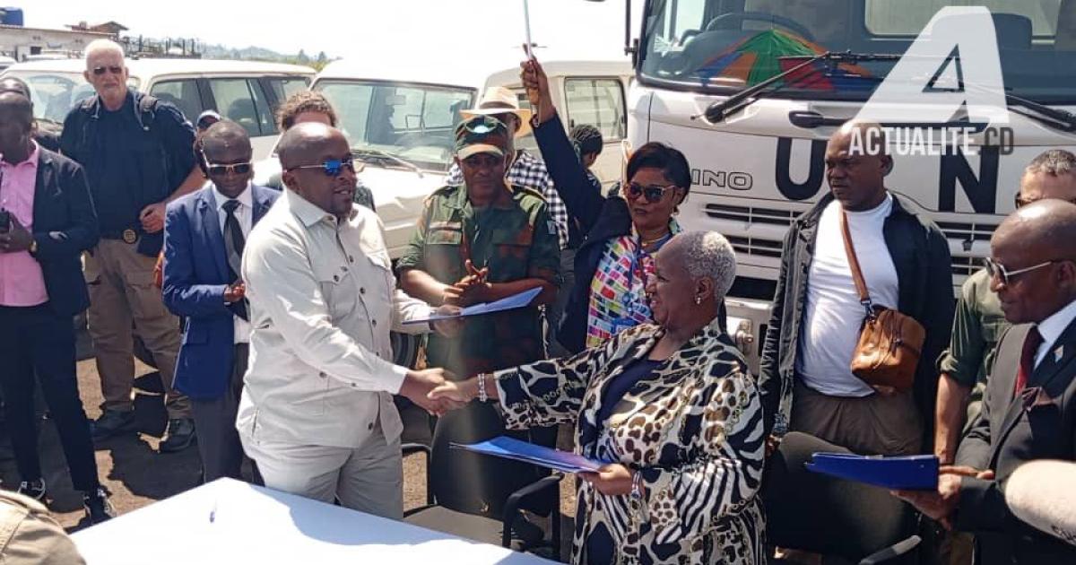 Céremonie de désengagement de la MONUSCO au Sud-Kivu