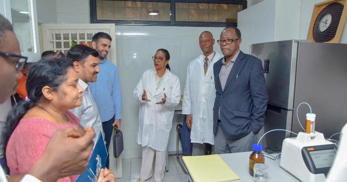 Inauguration à Kinshasa d'un nouveau laboratoire contrôle-qualité de PHC