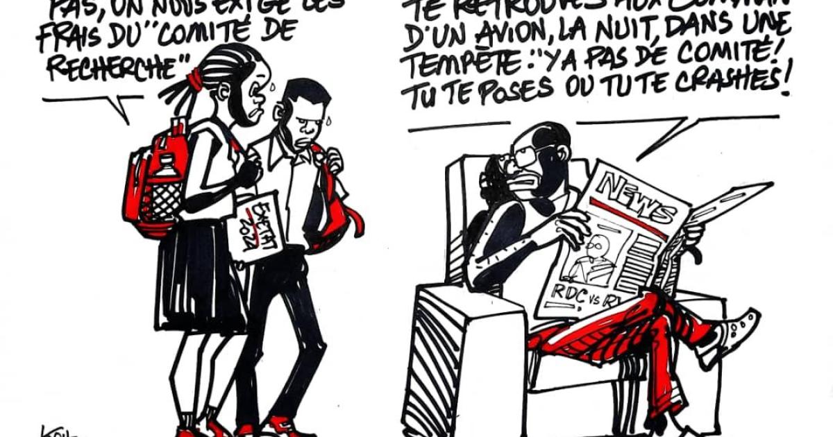 Caricature Kash/ACTUALITE.CD