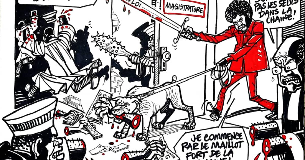 Caricature Kash/ACTUALITE.CD