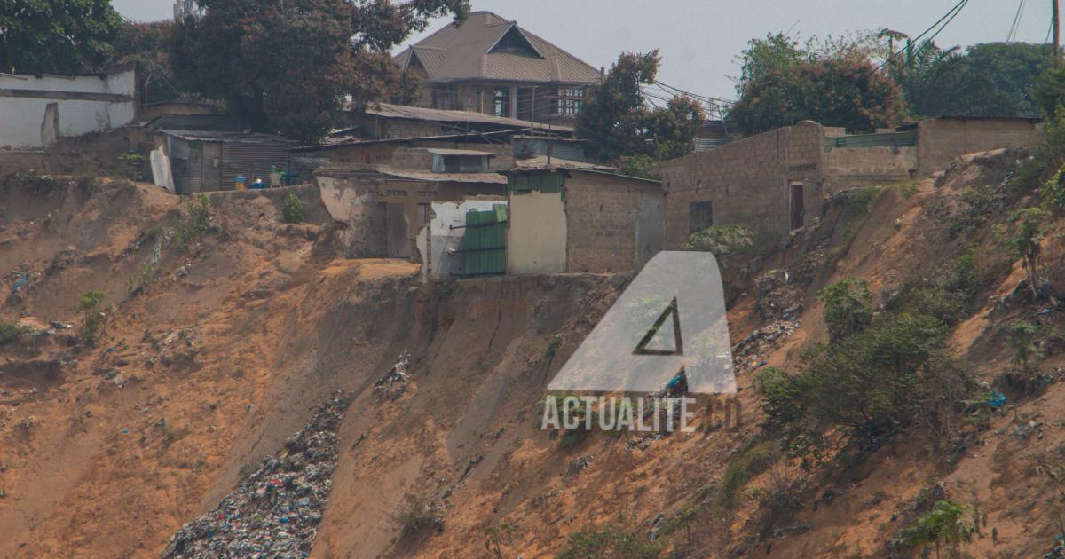 Erosion au quartier Lubudi (Ex-Bolikango) dans la commune de Ngaliema/Kinshasa