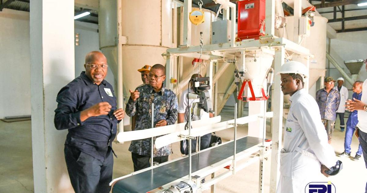 Bertin Mudimu, DG du FPI en visite au Kasaï-Central Photo
