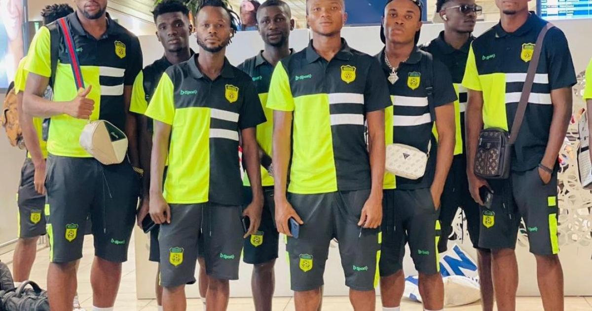 Les joueurs de l'As Maniema Union 