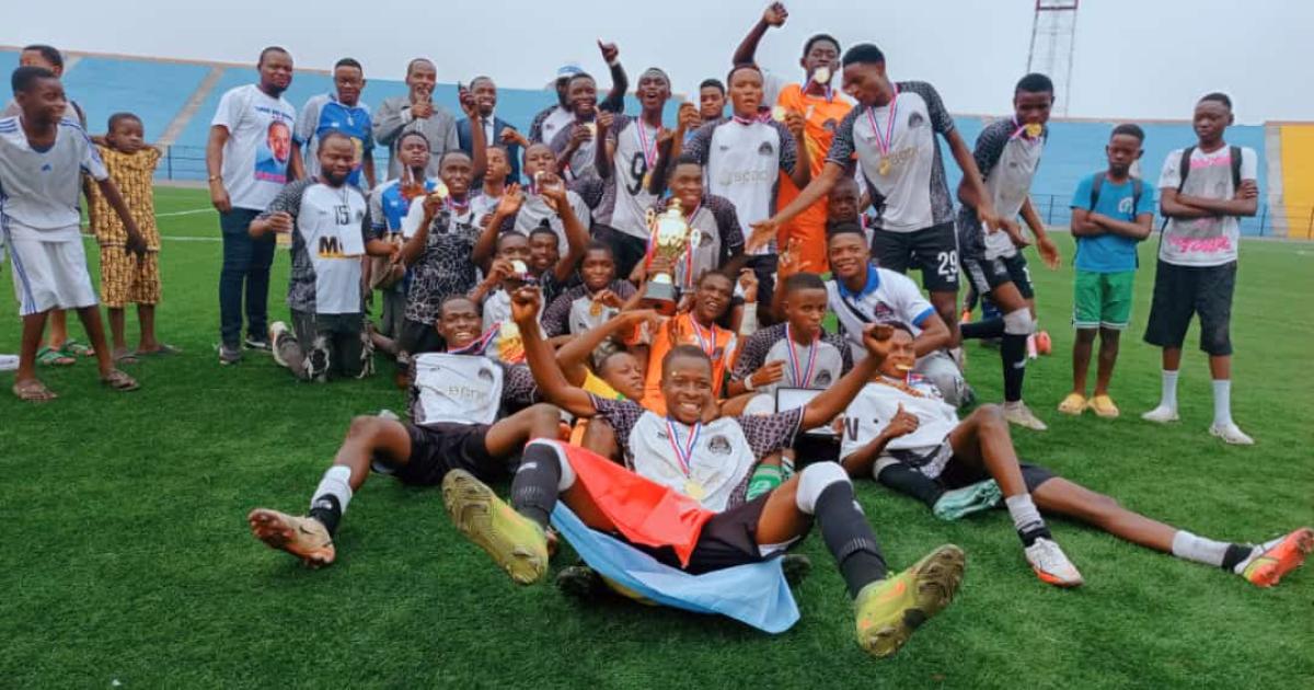 TP Mazembe du Kongo Central, vainqueur de la 5e édition du championnat national U17