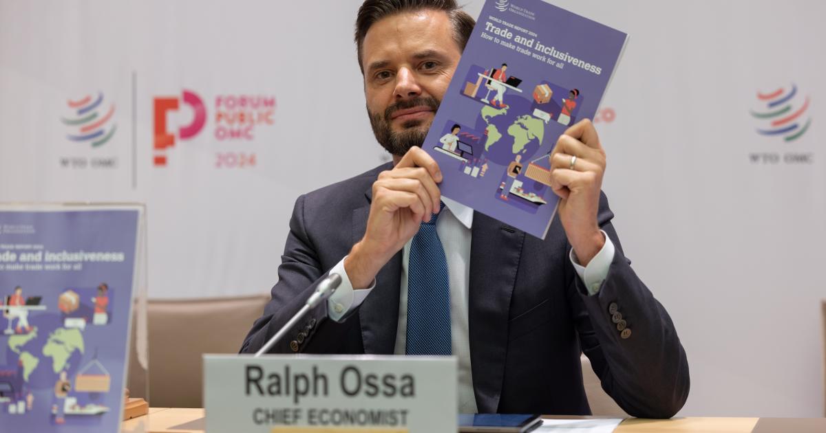 Économiste en chef de l'OMC, Ralph Ossa