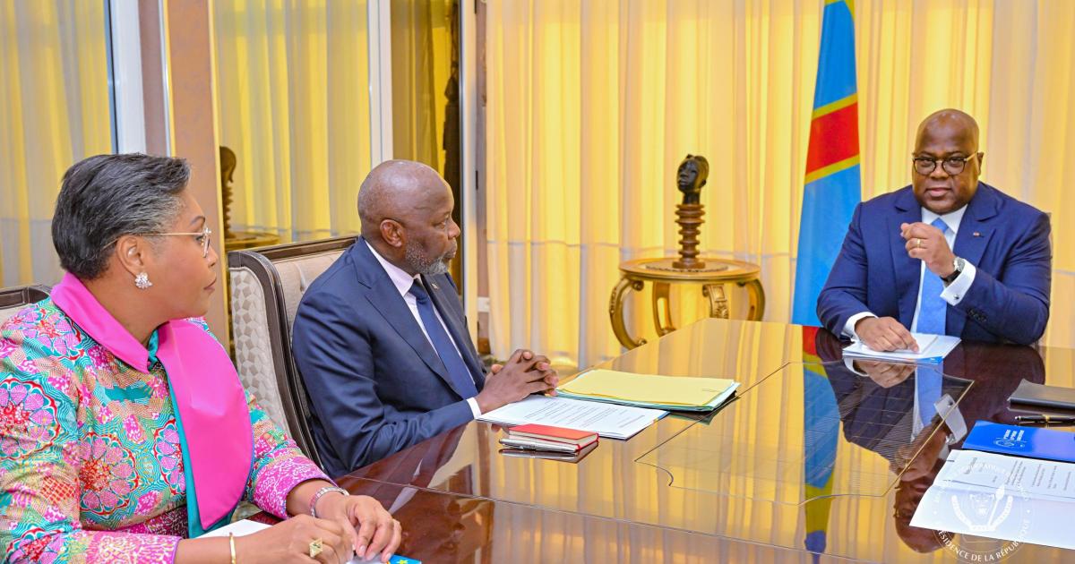 Félix Tshisekedi et les animateurs des institutions