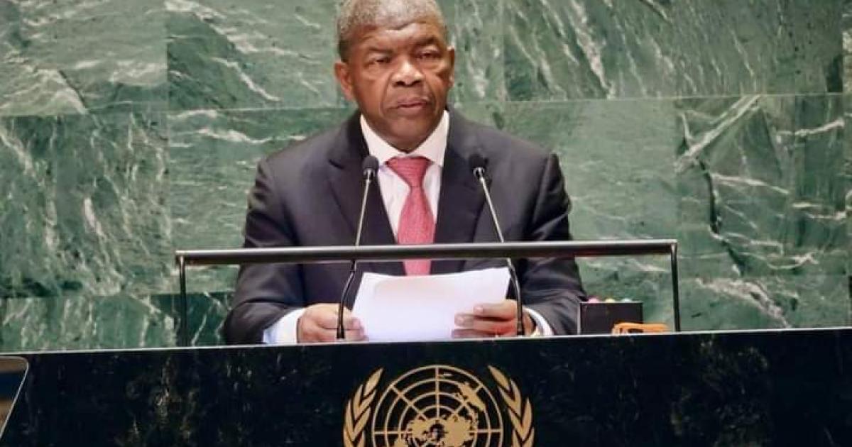 João Lourenço, à l'ONU