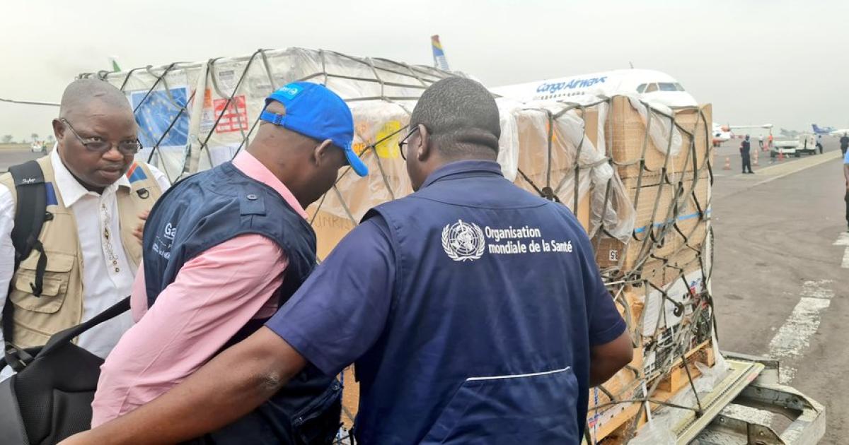 Arrivée de vaccin aniti-Mpox à Kinshasa