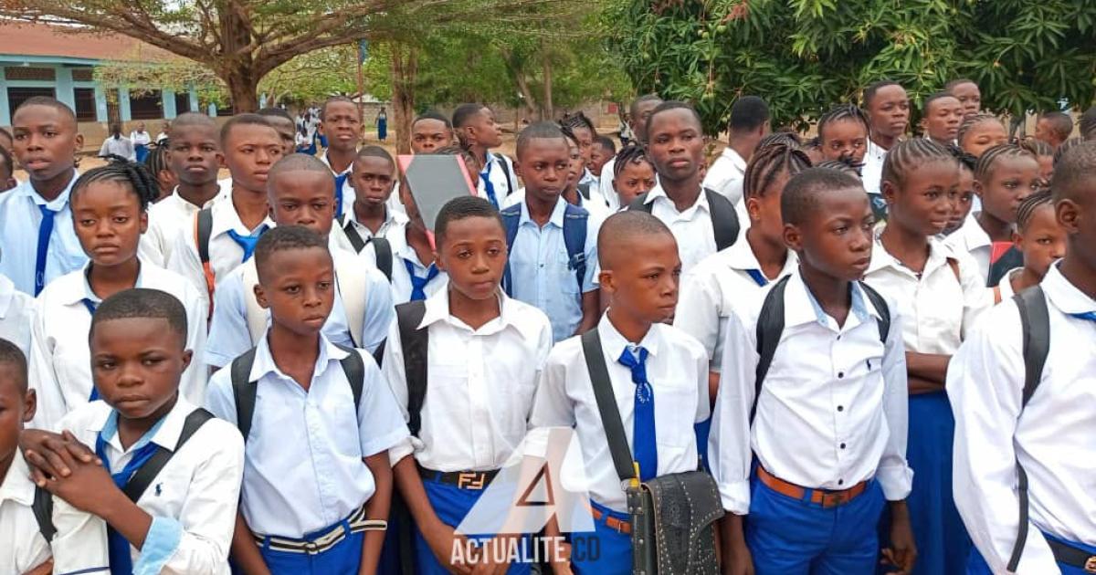 Rentrée des classes dans la province du Kwilu 