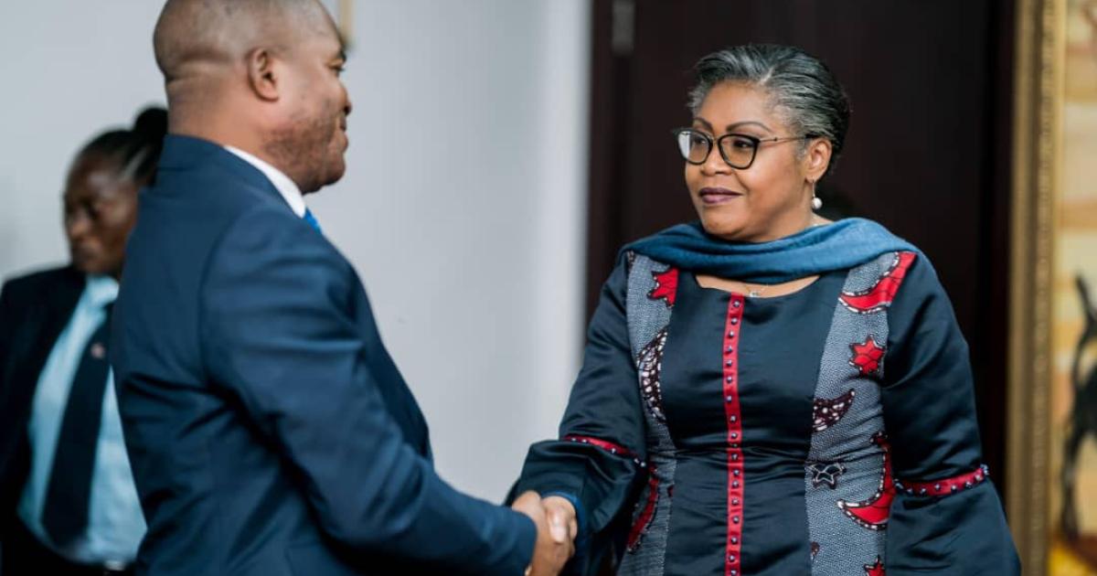 Dieudonné Kamuleta et Judith Suminwa 