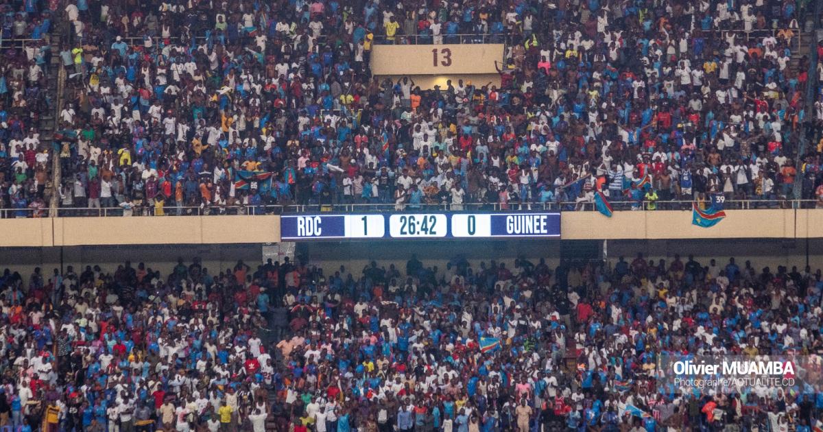 RDC vs Guinée, au stade des Martyrs à Kinshasa, vendredi 6 septembre 2024