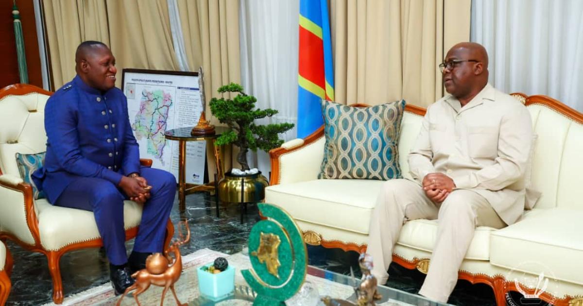 Félix Tshisekedi et Jules Alingete