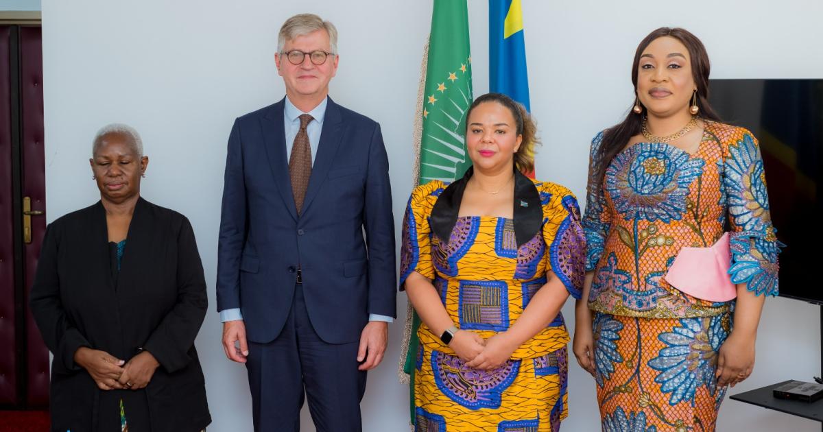 La délégation onusienne chez Thérèse Kayikwamba