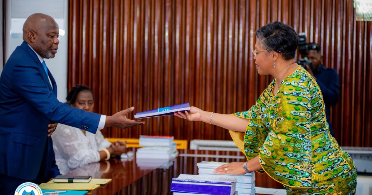 Vital Kamerhe et Judith Suminwa