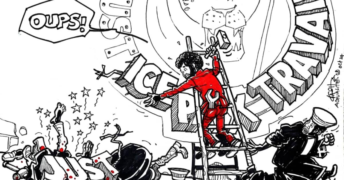 Caricature Kash/ACTUALITE.CD
