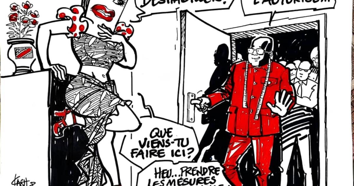 Caricature Kash/ACTUALITE.CD