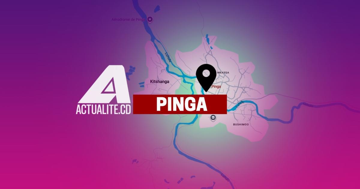 Pinga sur la carte du Nord-Kivu