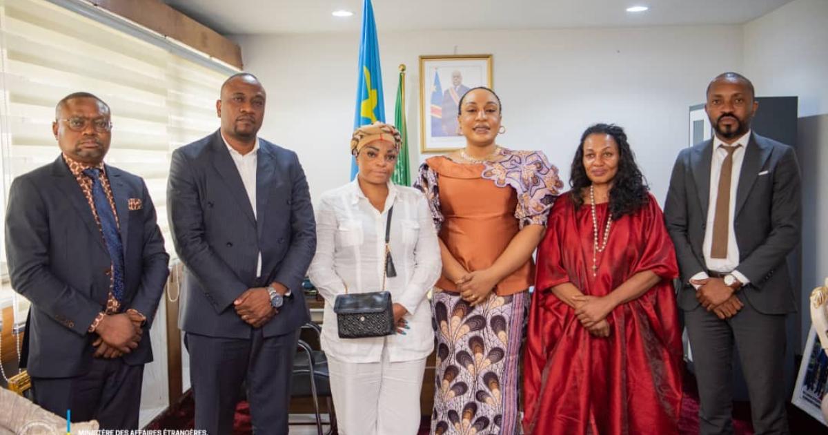 Echange autour de la vice-ministre des Affaires étrangères, Kazadi Yamba Gracia, sur le rapatriement du corps d'Alexandra 
