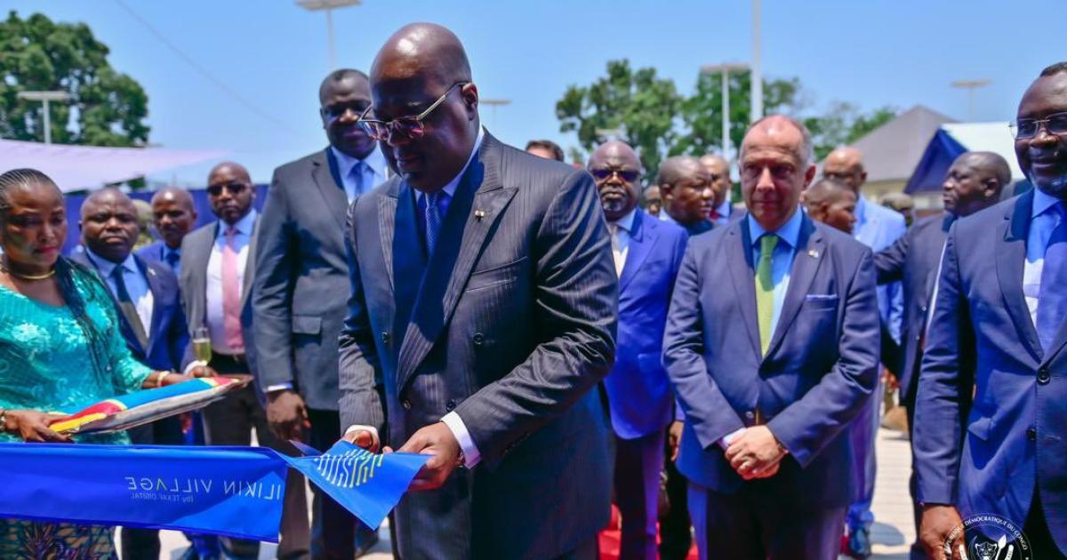 Inauguration de « Silikin village »