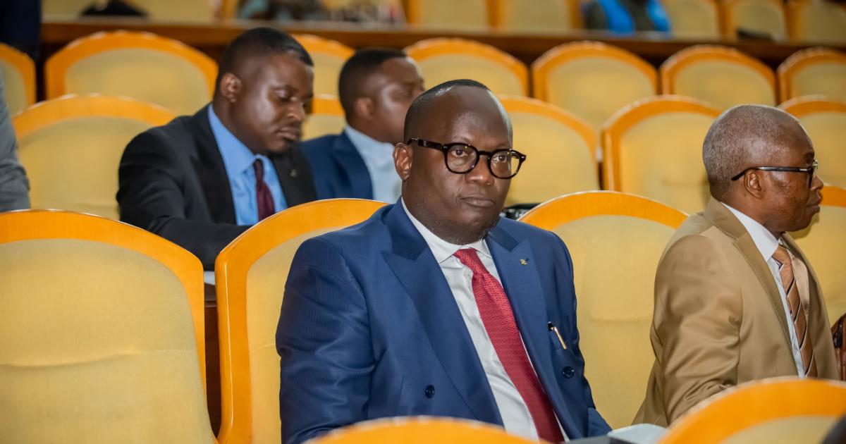 Guy Mafuta, député national lors de la plénière du 17 octobre 2024