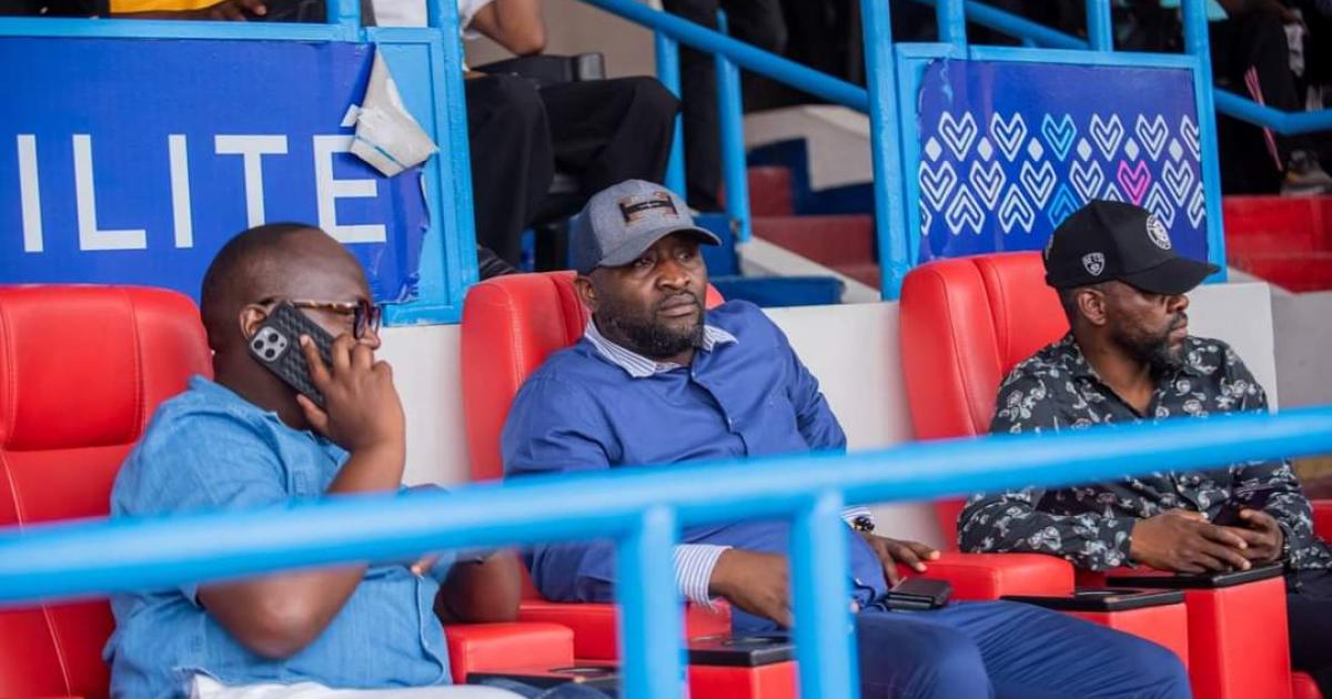 De gauche à droite : Guy Mafuta, Trésor Lualua et Matumona Zola Roum 
