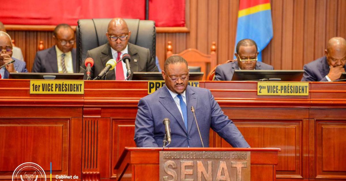 Doudou Fwamba présente et défend le projet de loi portant reddition des comptes 2023