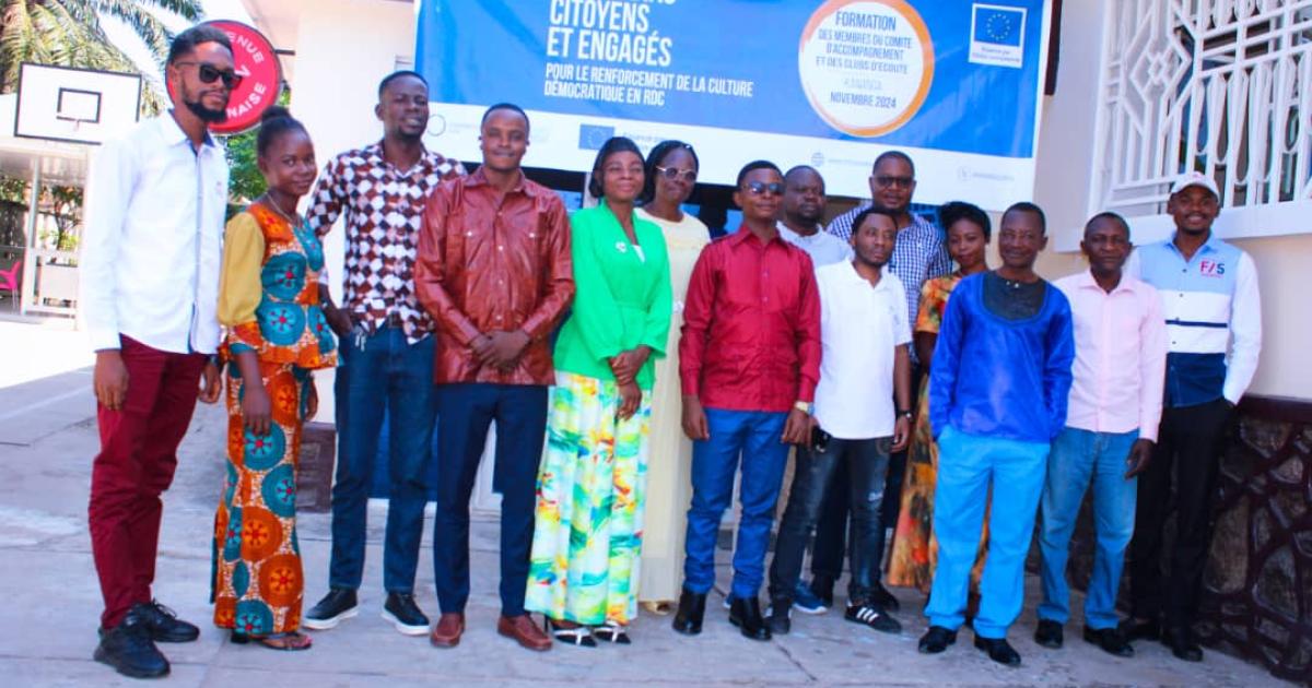 Les journalistes et acteurs de la société civile formés