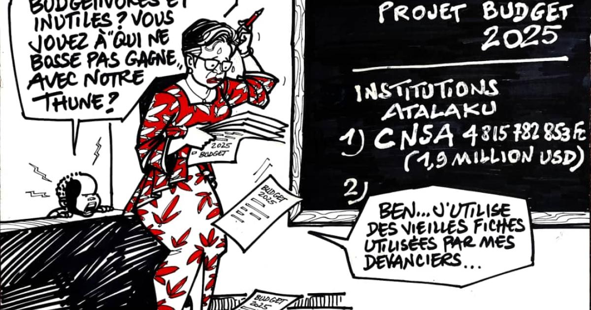 Caricature Kash/ACTUALITE.CD