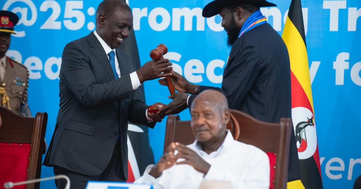 William Ruto et Salva Kiir