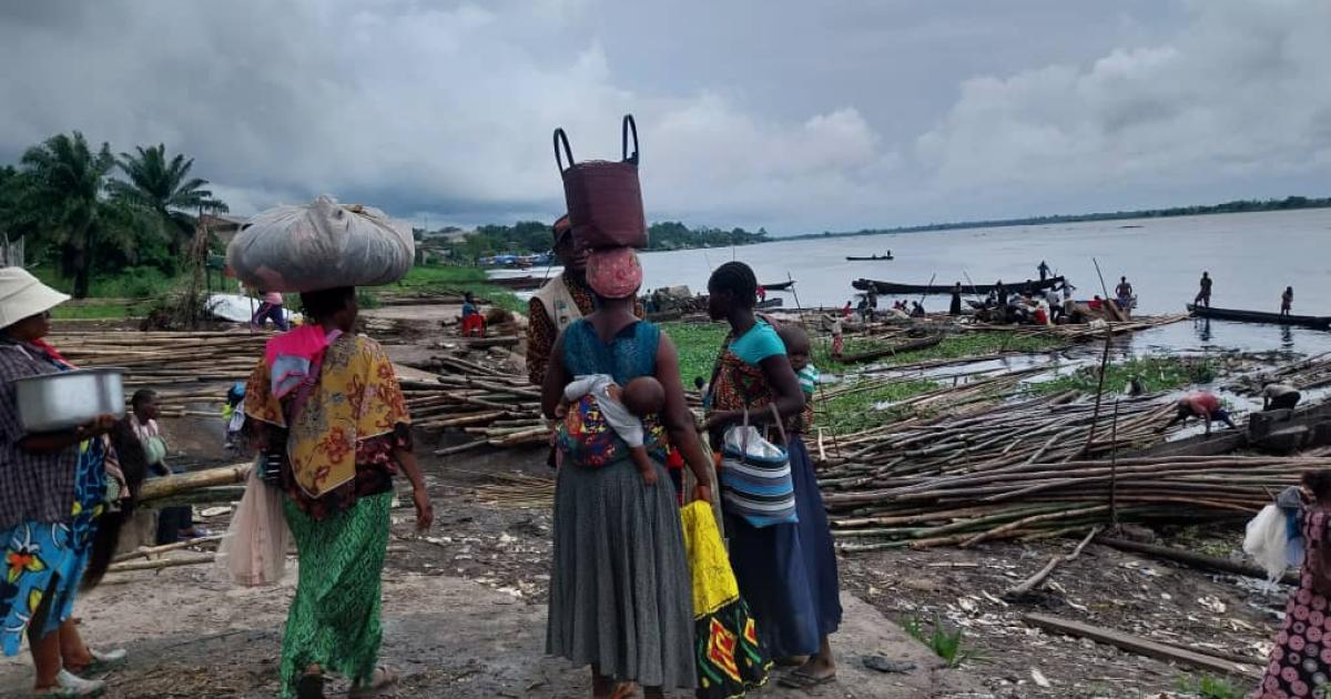 En pleine ville de Mbandaka, chef-lieu de l'Equateur 