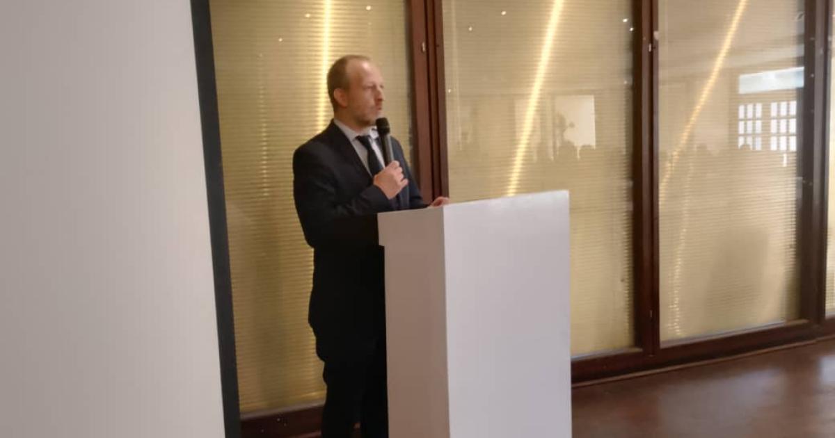 Stéphane Mortier, secrétaire général de l'institut africain de la réflexion stratégique