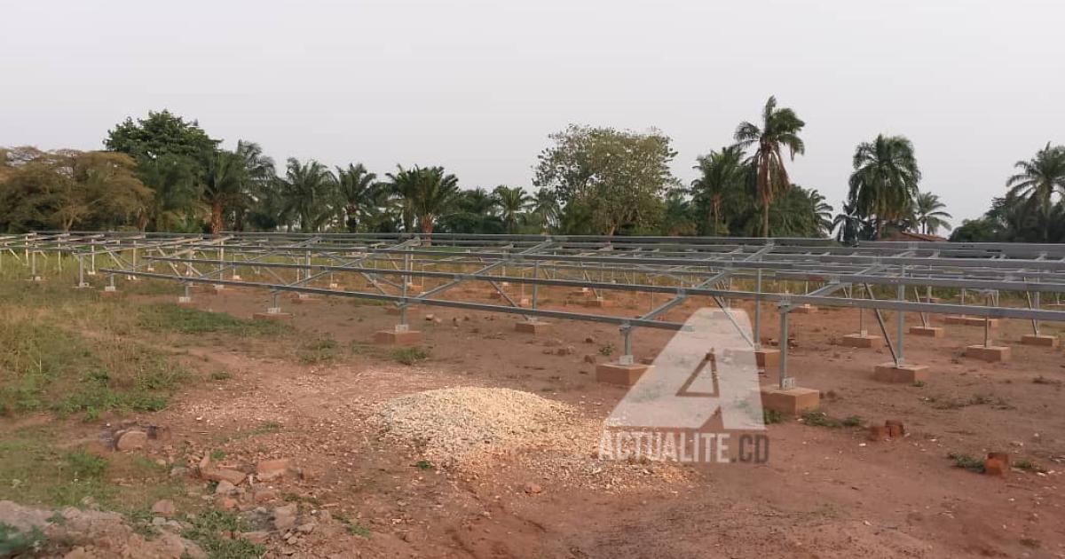 Le chantier d'électrification de Ngandajika à l'arrêt 