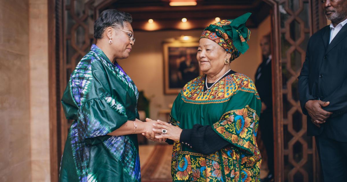 Bobi Ladawa et Judith Suminwa