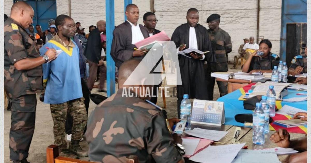 Un militaire devant un tribunal