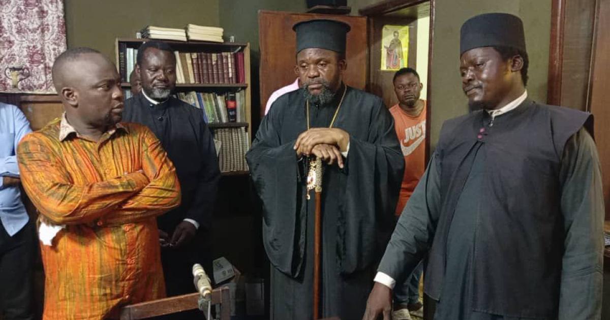 Le sénateur Jean Tshisekedi reçu à l'Eglise Misan 