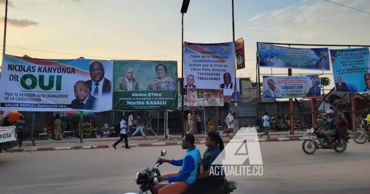 Kananga en prévision de l'arrivée de Félix Tshisekedi 