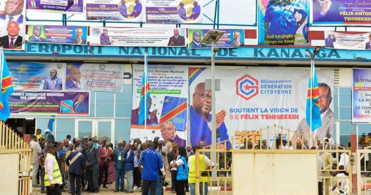 Kananga en prévision de l'arrivée de Tshisekedi 
