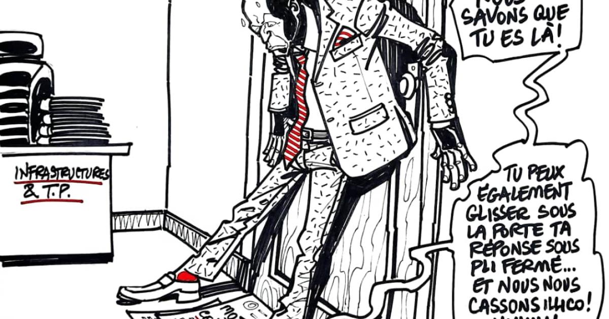 Caricature Kash/ACTUALITE.CD