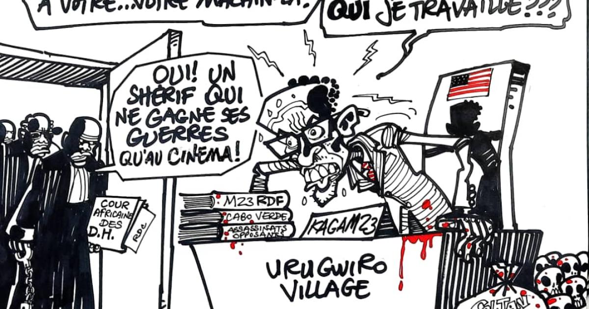 Caricature Kash/ACTUALITE.CD