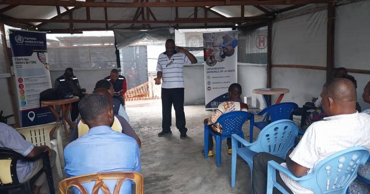 Sensibilisation OMS à Pakadjuma