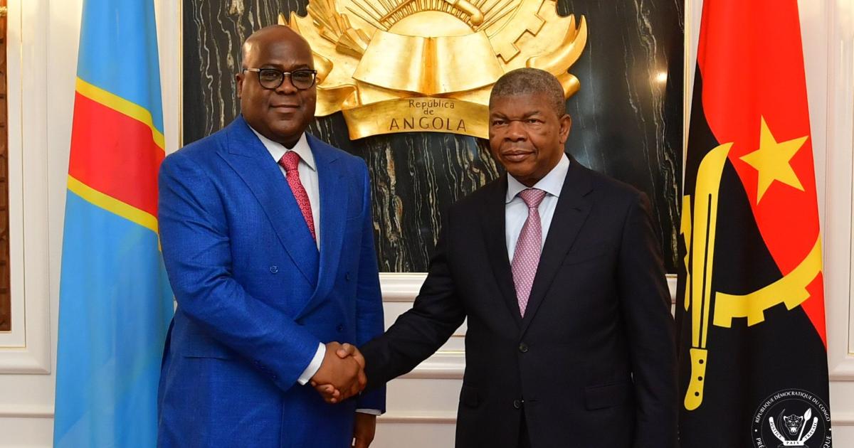 Joao Lourenco et Félix Tshisekedi