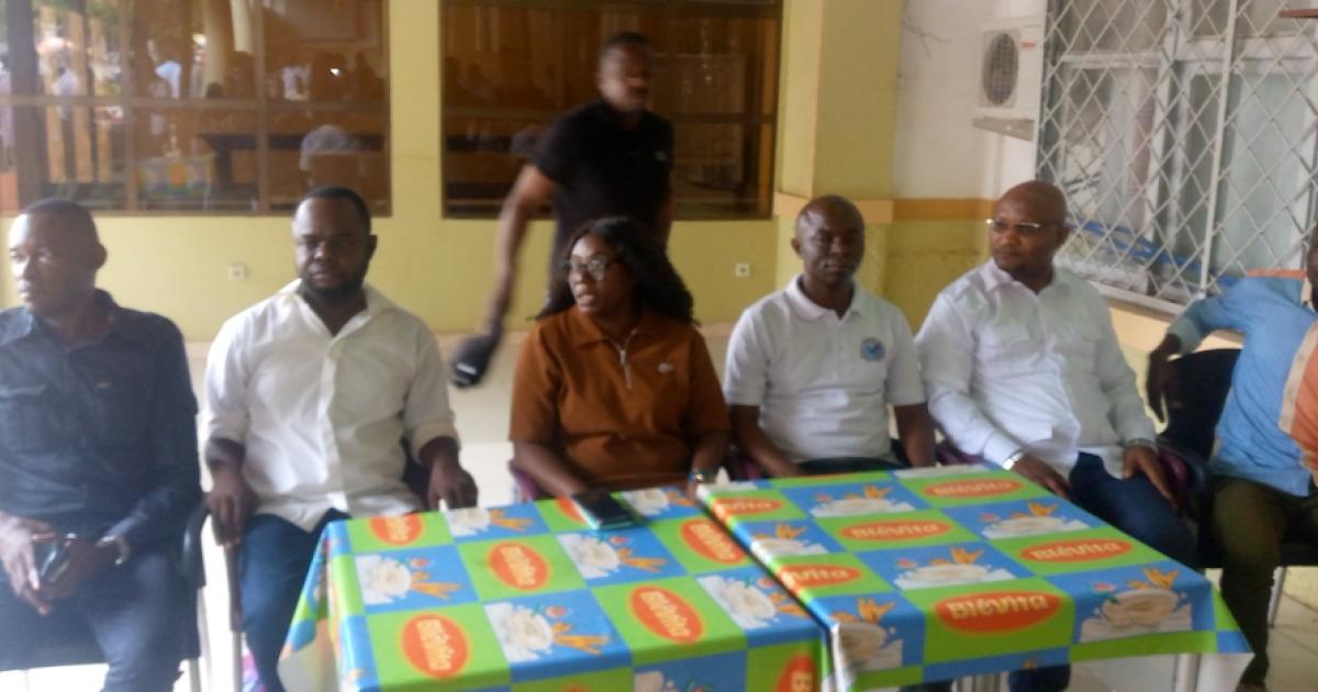 Les membres du comité exécutif de l'EUFKIS dont madame Asimbo Adolomo Trésor 