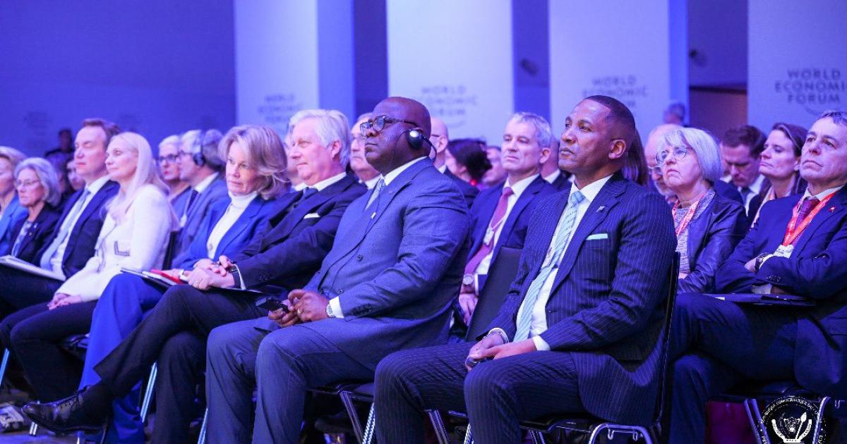 Félix Tshisekedi au Forum économique mondial de Davos