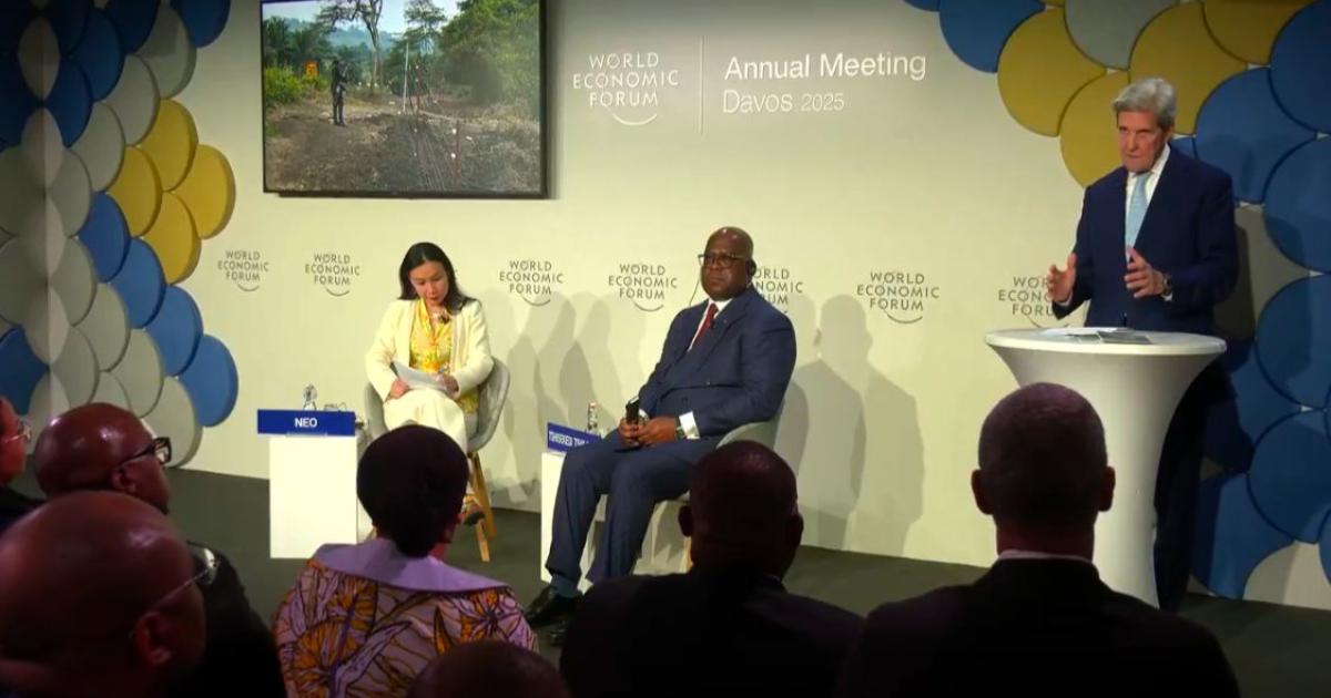 John Kerry au Forum économique mondial de Davos