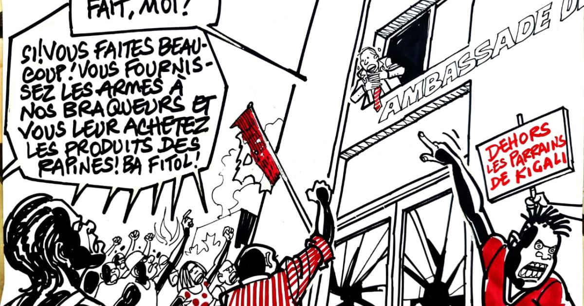 Caricature Kash/ACTUALITE.CD