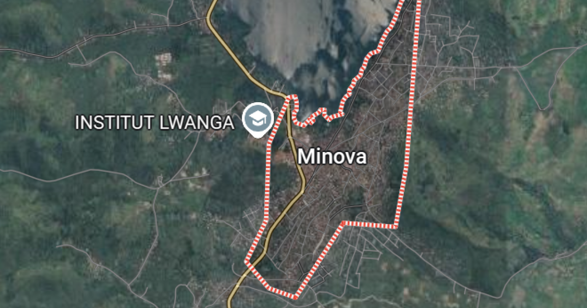 Minova sur ca carte