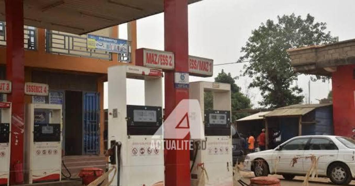 Une station service à Kolwezi